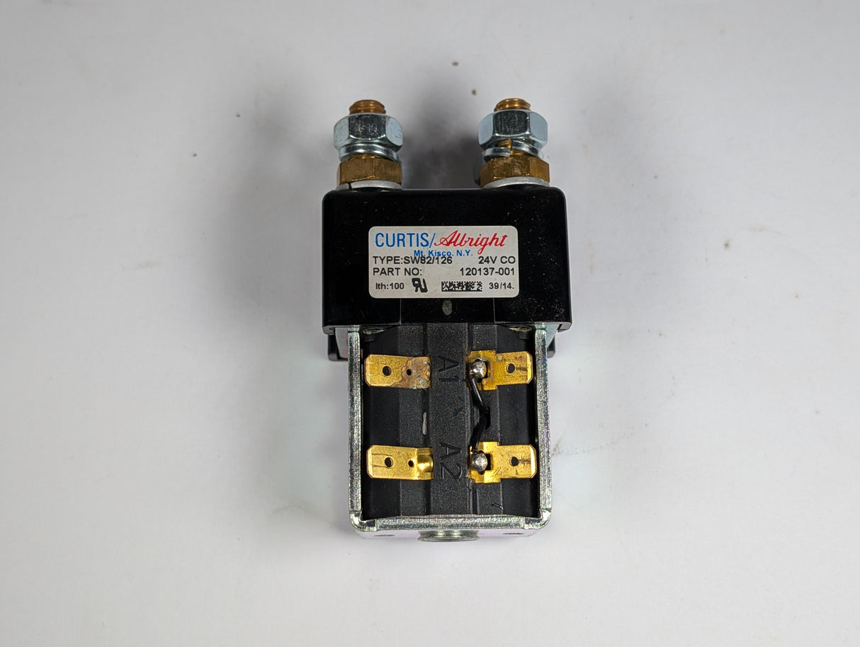 Albright - Double Pole Single Throw Normally Open Contactor - SW82/126 - New - Big Liquidators