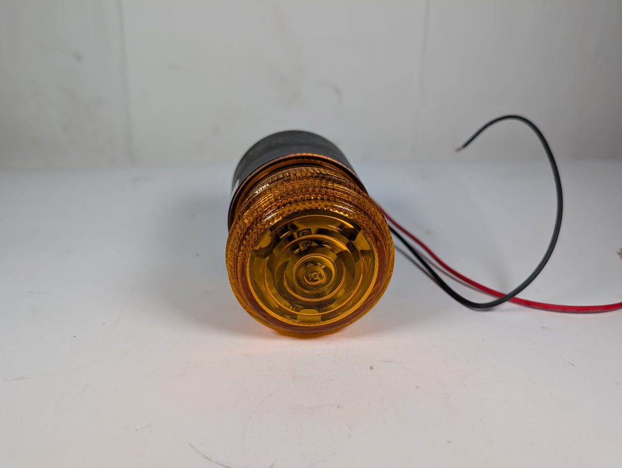 J.W. Speakers - Amber Warning Light 12 - 80 VDC, Pipe Mounted - 538 - New - Big Liquidators