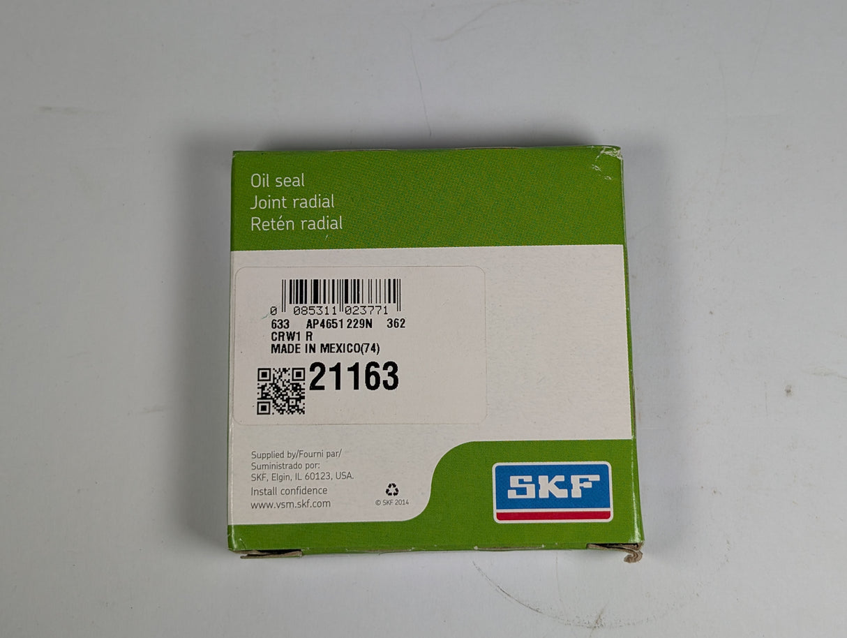 SKF - Joint Radial Oil Seal - 21163 - New - Big Liquidators