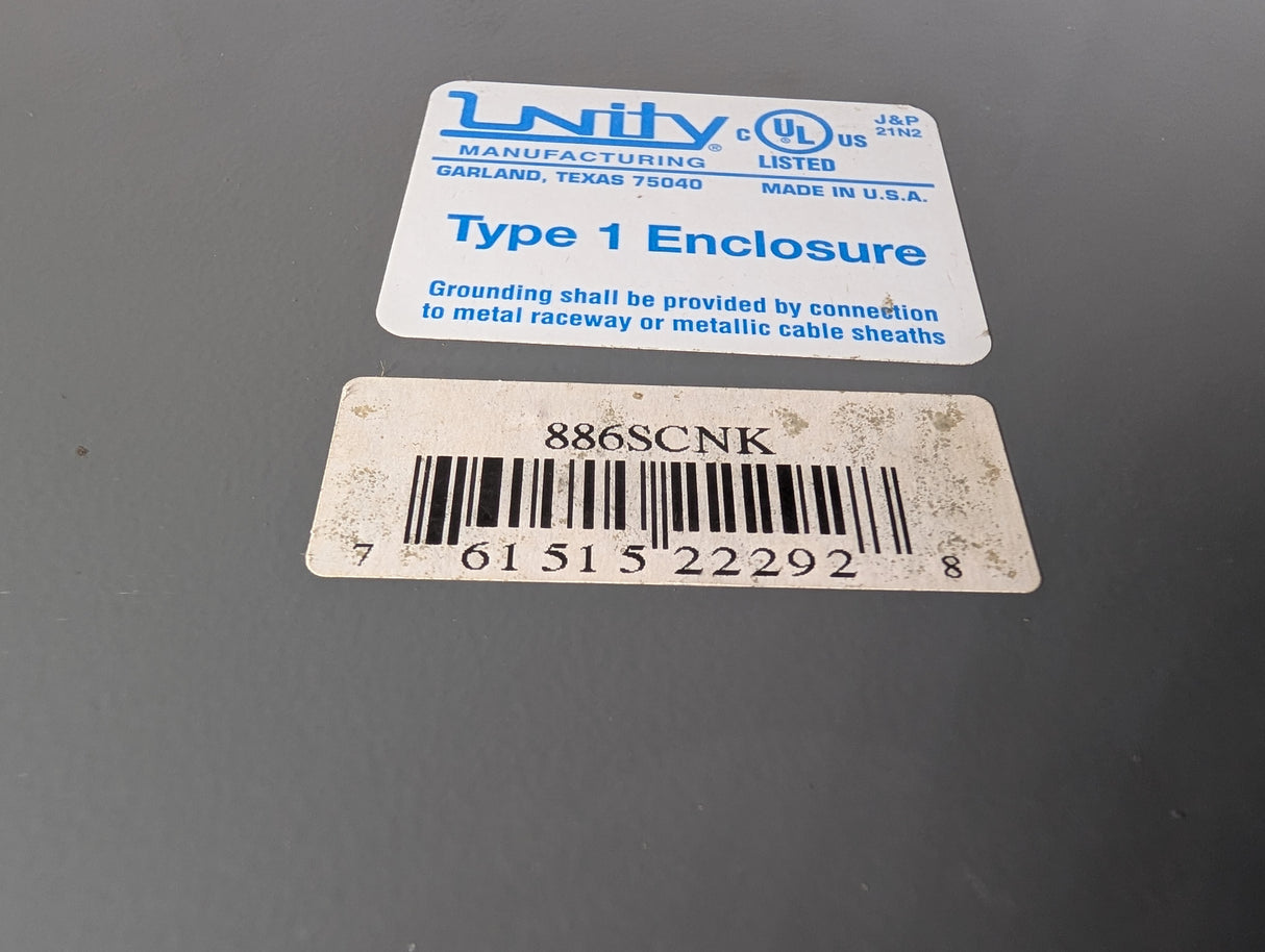 Unity - Type 1 Electrical Enclosure - 664SCNK - Used - Big Liquidators