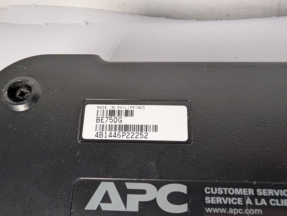 APC - Surge Protector and 450W Battery Backup - BE750G - Used - Big Liquidators