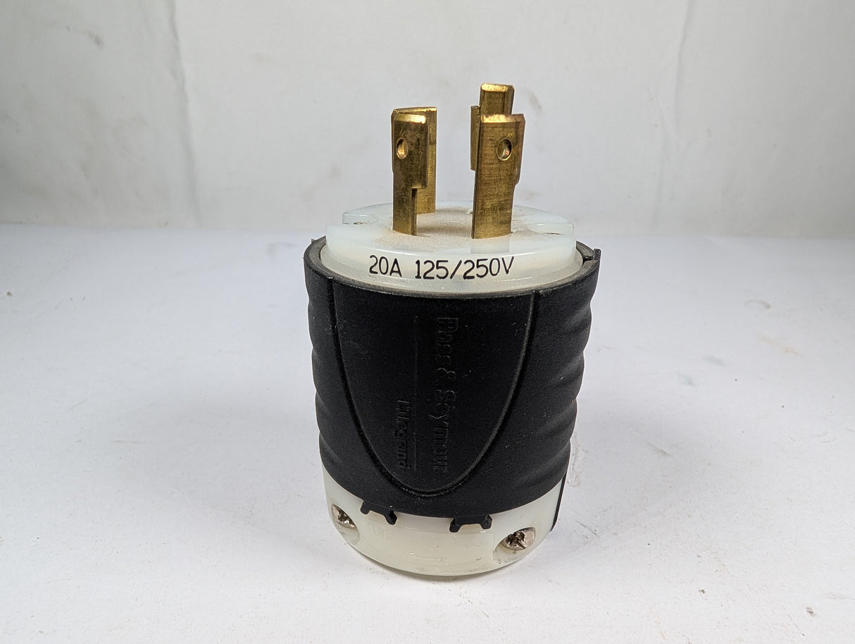 Legrand - Industrial Locking Blade Plug 20A 125/250V - L1420P - New - Big Liquidators
