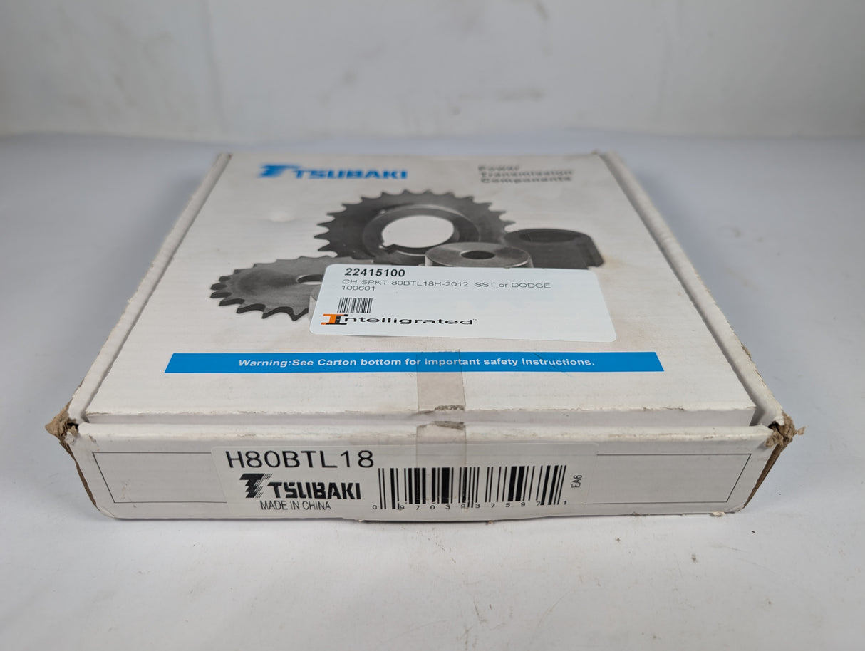 Tsubaki - Finished Bore Sprocket - H80BTL18 - New - Big Liquidators