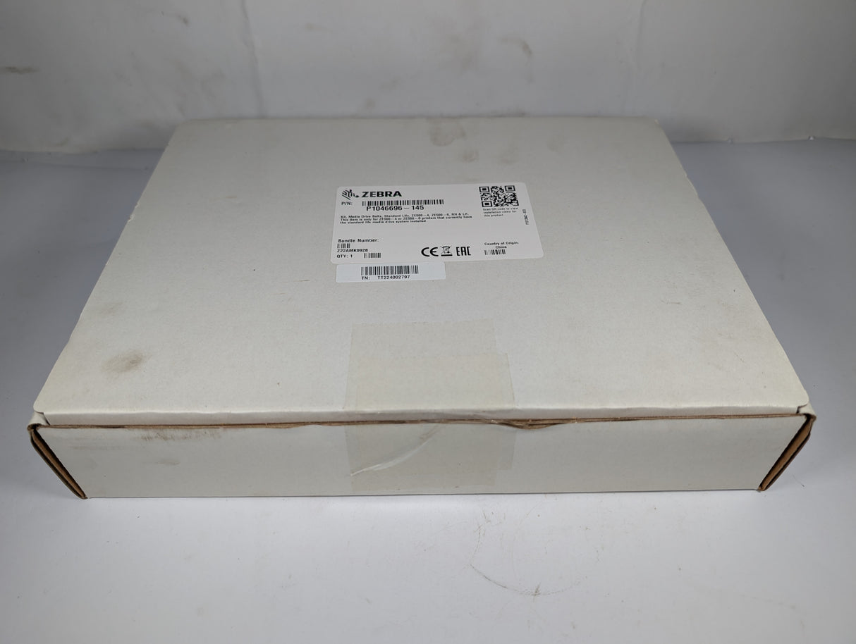 Zebra - ZE500 - 4 Main Drive Belt - P1046696 - 145 - New - Big Liquidators