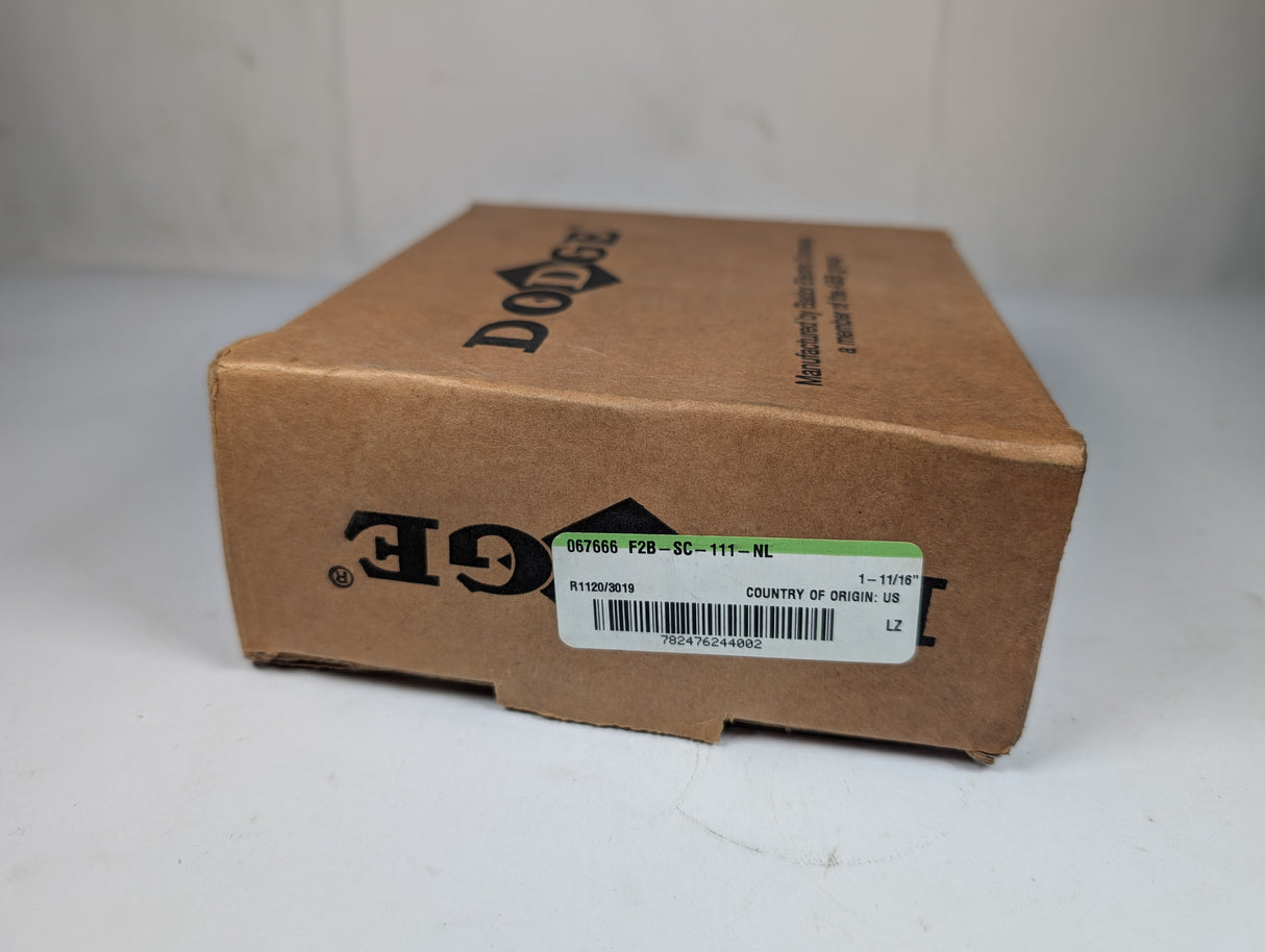 Dodge - Flange - Mount Ball Bearing Unit - F2B - SC - 111 - NL - New - Big Liquidators