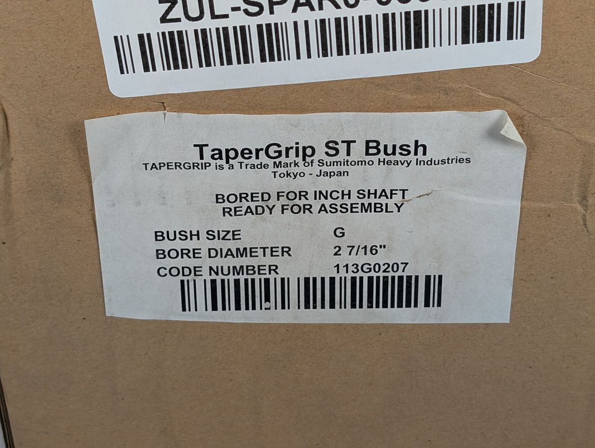 Sumitomo - Taper Grip ST Bushing Kit - 113G0207 - New - Big Liquidators