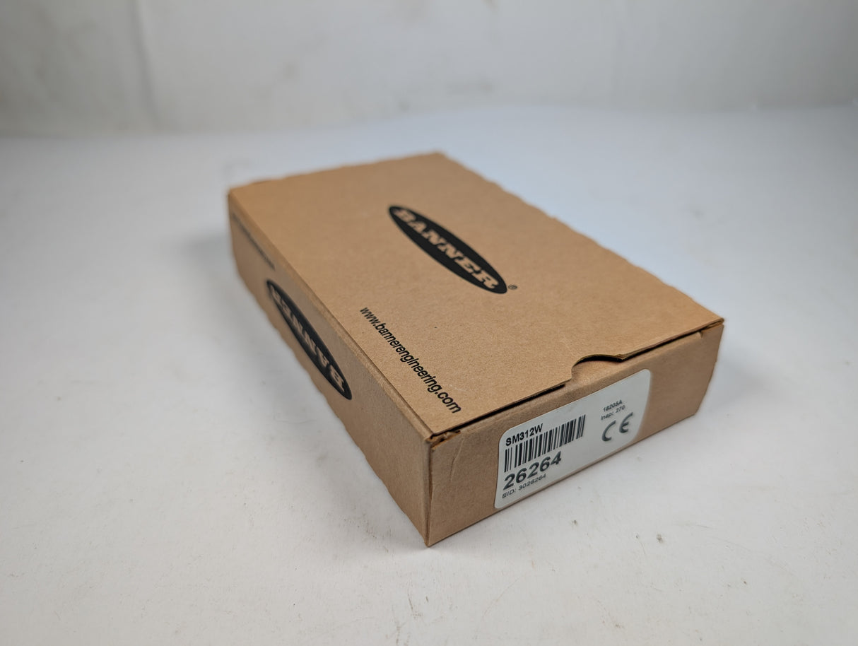 Banner - Mini - Beam Series Industry Standard Sensor - SM312W - New - Big Liquidators