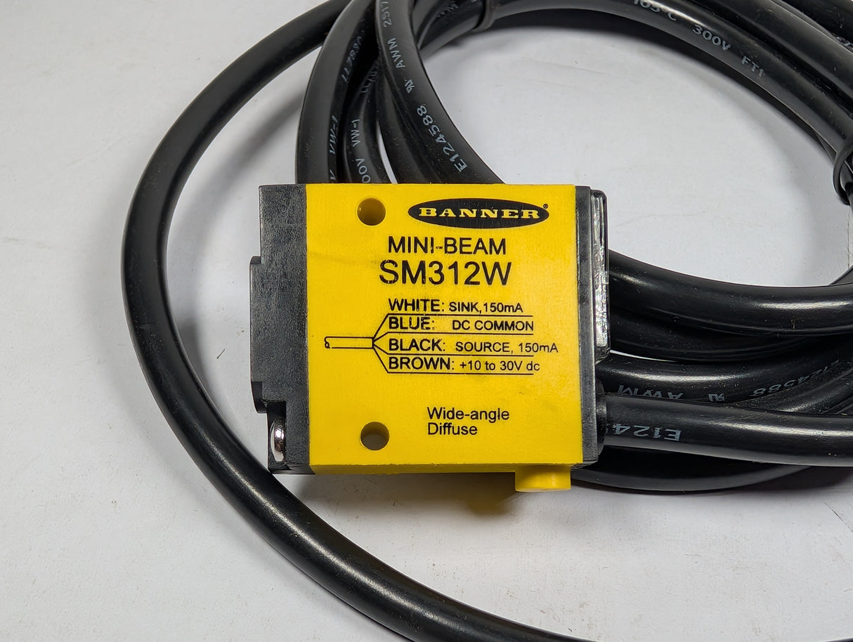 Banner - Mini - Beam Series Industry Standard Sensor - SM312W - New - Big Liquidators