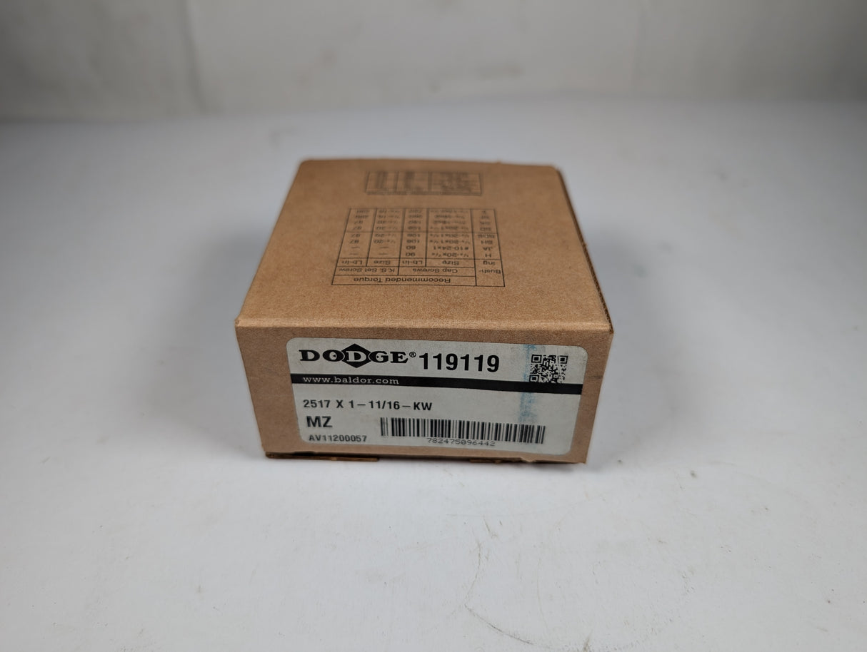 Dodge - Taper Lock Bushing - 2517X1 - 11/16 - KW - New - Big Liquidators