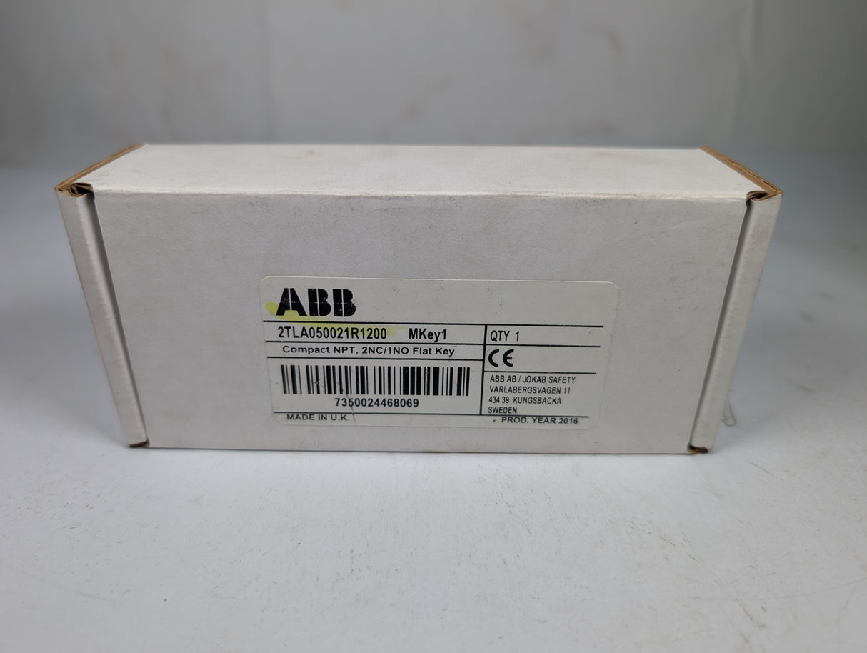 ABB - Tongue - Activated Safety Interlock Switch - 2TLA50021R1200 - New - Big Liquidators