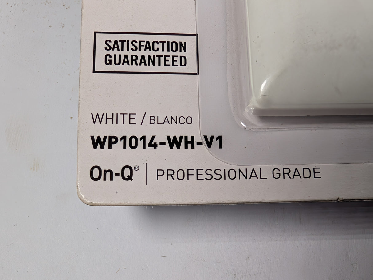 Legrand - Cable Access Wall Plate - WP1014 - WH - V1 - New - Big Liquidators