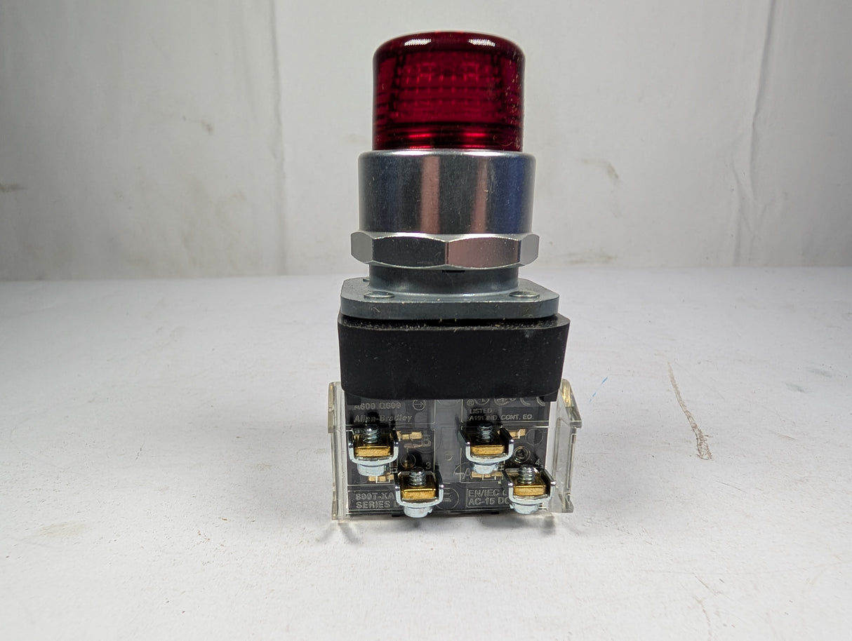 Allen Bradly - Momentary Push Button - 800T - QBH2R - New - Big Liquidators