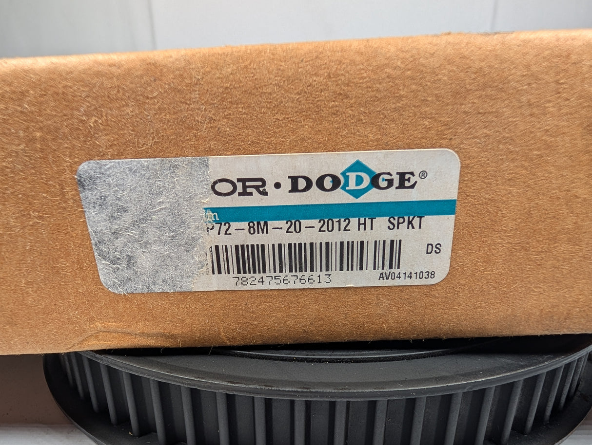 Dodge - High Torque Drive Belt Sprocket - P72 - 8M - 20 - 2012 HT SPKT - New - Big Liquidators