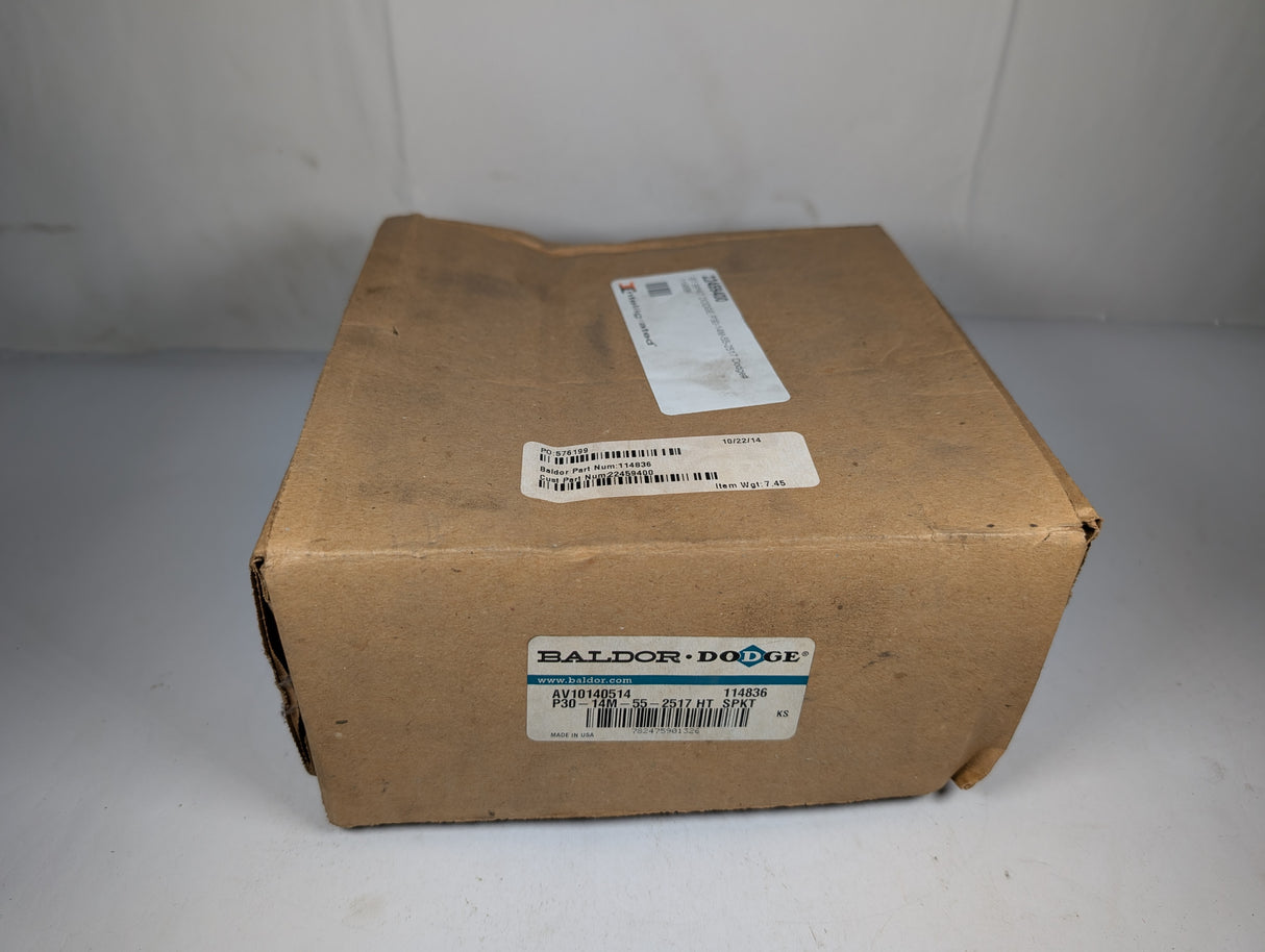 Dodge - High Torque Drive Belt Sprocket - P30 - 14M - 55 - 2517 HT SPKT - New - Big Liquidators