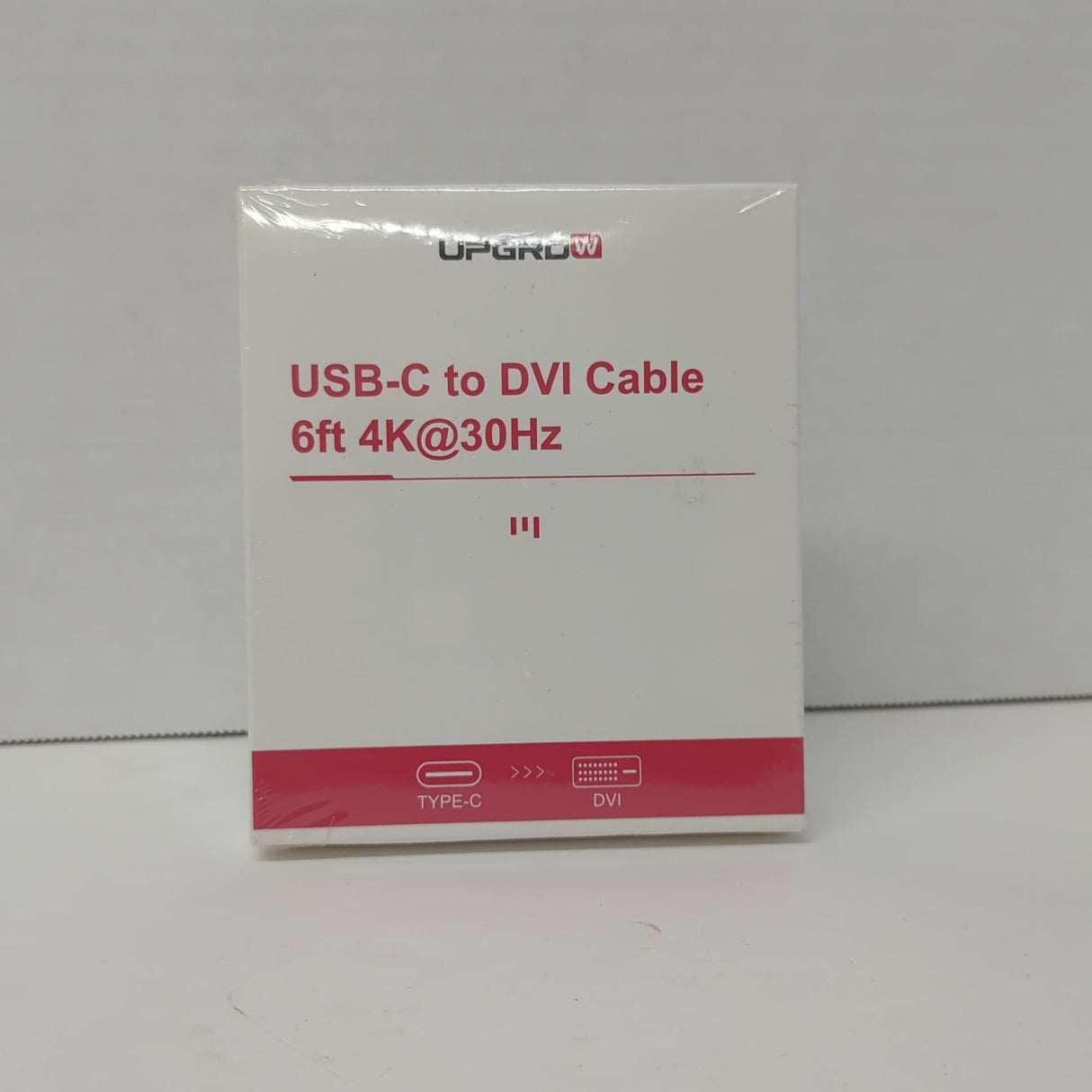 UPGROW - USB-C TO DVI Cable - 4ft, 4K, 60Hz - New