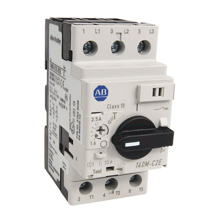 ALLEN BRADLEY - Motor Protection Circuit Breaker - 140M - C2E - B16 - NEW - Big Liquidators
