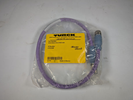 TURCK - 0.5 Meter Extension Cordset - RSSW RKSW 5725 - 0.5M/C1184 - New - Big Liquidators