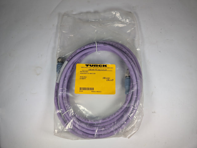 TURCK - 4 Meter Extension Cordset - RSSW RKSW 5725 - 4M/C1184 - New - Big Liquidators