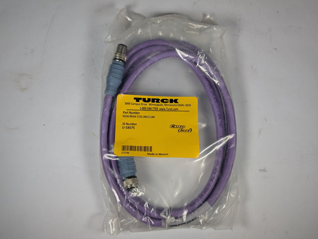 TURCK - 2 Meter Extension Cordset - RSSW RKSW 5725 - 2M/C1184 - New - Big Liquidators