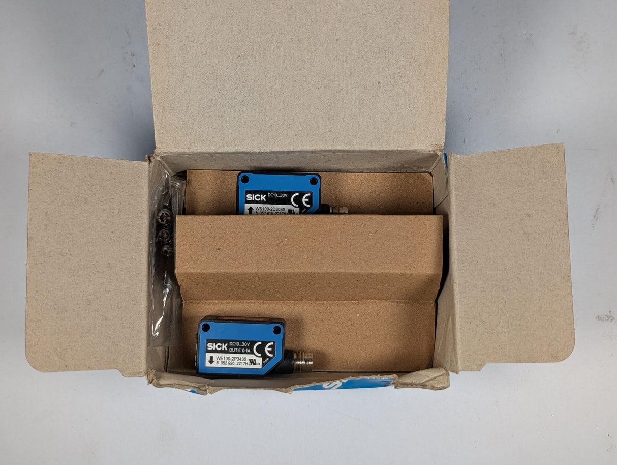 SICK - Miniature Photoelectric Sensors - WS/WE100 - 2P3439 - New - Big Liquidators