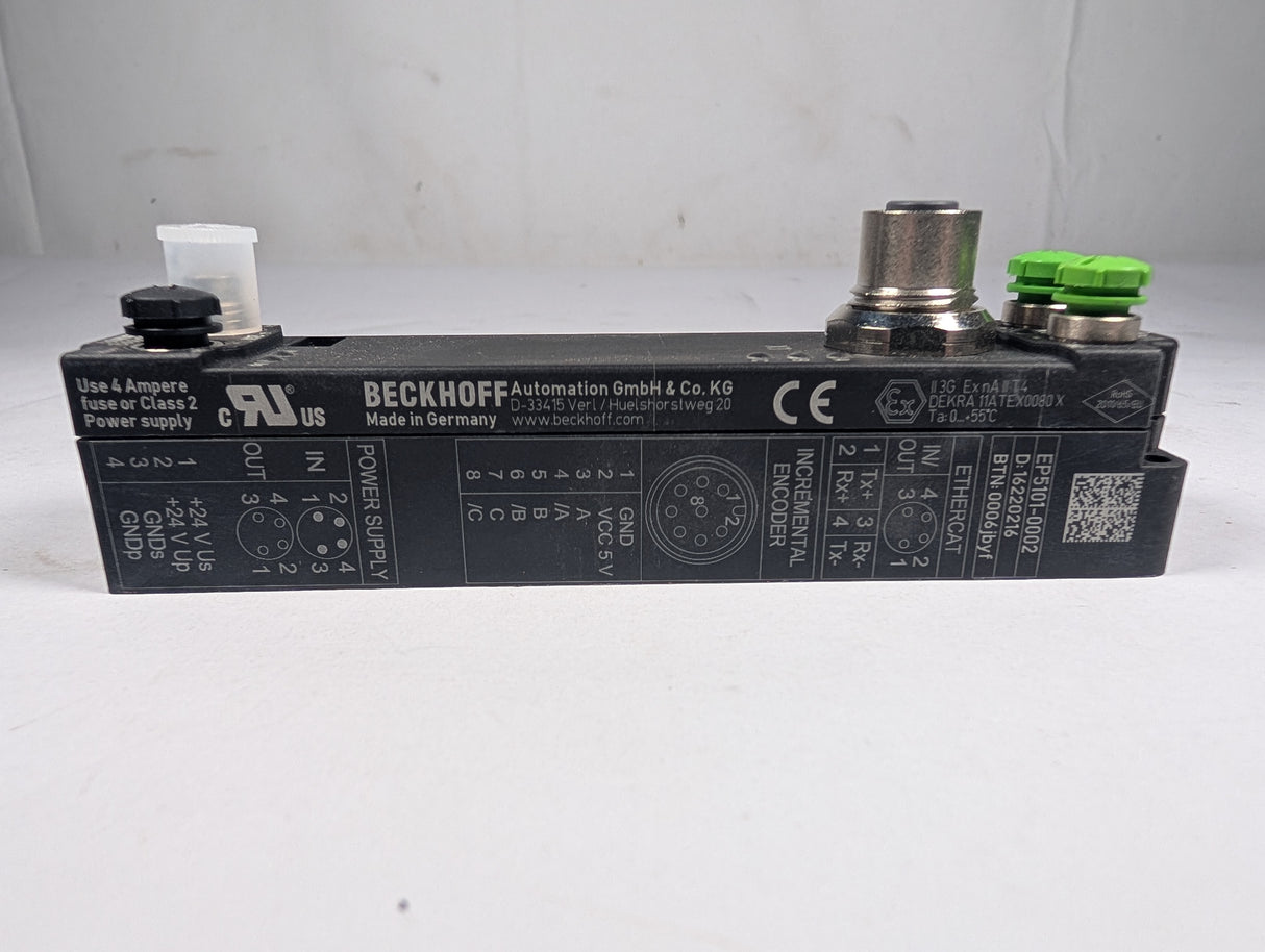 BECKHOFF - EtherCat Box Encoder Interface - EP5101 - 0002 - New - Big Liquidators