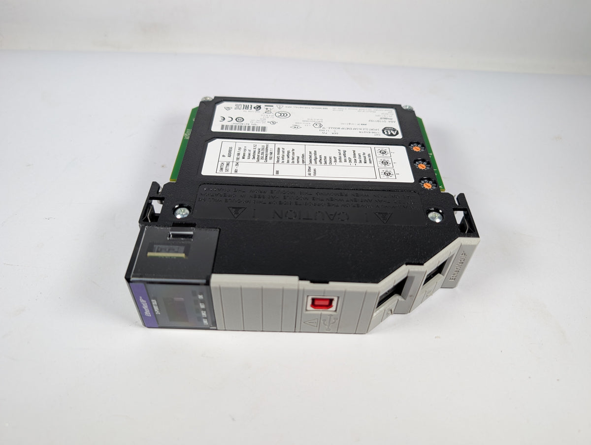 En2 Module Allen Bradley - EtherNet dual port 10 100M Interface Module - 1756-EN2 ...
