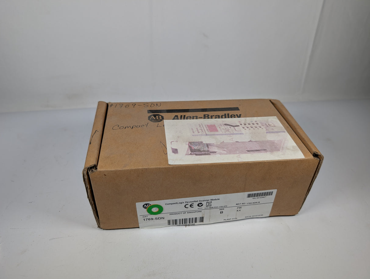 Allen Bradley - DeviceNet Scanner Module - 1769 - SDN - New - Big Liquidators