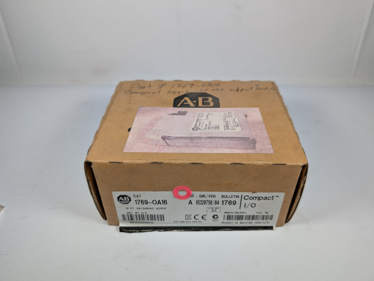 Allen Bradley - Compact I/O Discrete Output Module - 1769 - OA16 - New - Big Liquidators