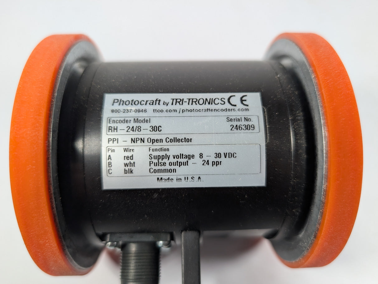 Tri - Tronics - Photocraft Rotary Encoder - RH - 24/8 - 30C - new - Big Liquidators