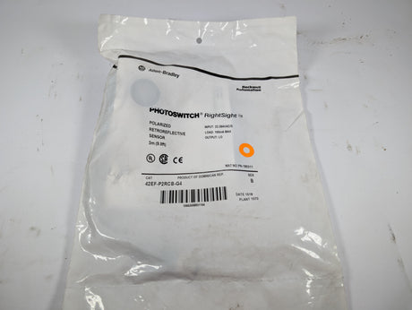 Allen Bradley - Polarized Retroreflective Sensor - 42EF - P2RCB - G4 - New - Big Liquidators