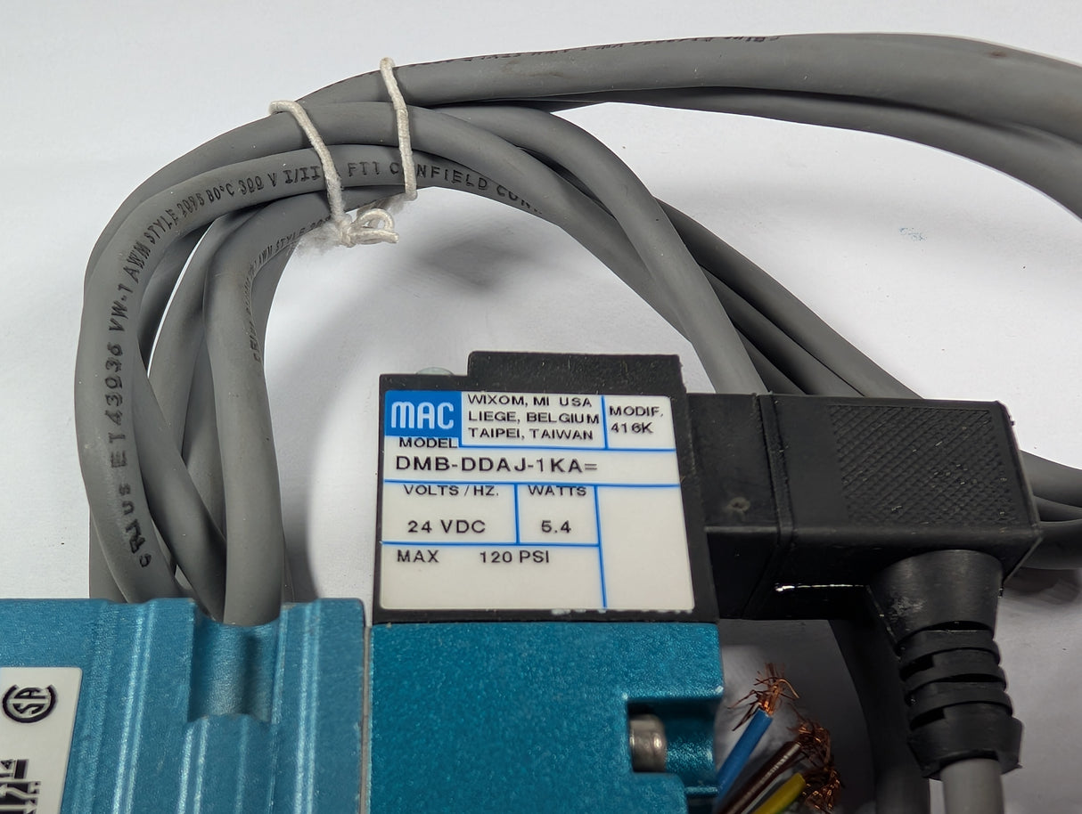Mac Valves - Solenoid Valve - 411A - B0A - DM - DDAJ - 1KA= - New - Big Liquidators