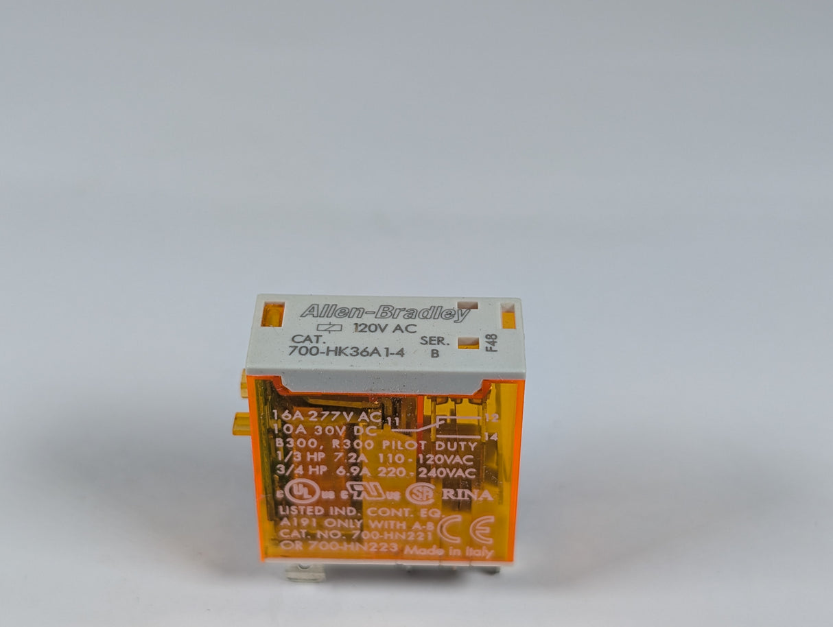 Allen Bradley - GP Slim Line Relay - 700 - HK32A1 - 4 - New - Big Liquidators