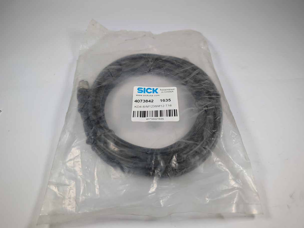 SICK - QD Cable/Cordset - KD4 - SIM123SM12 - T18 - New - Big Liquidators