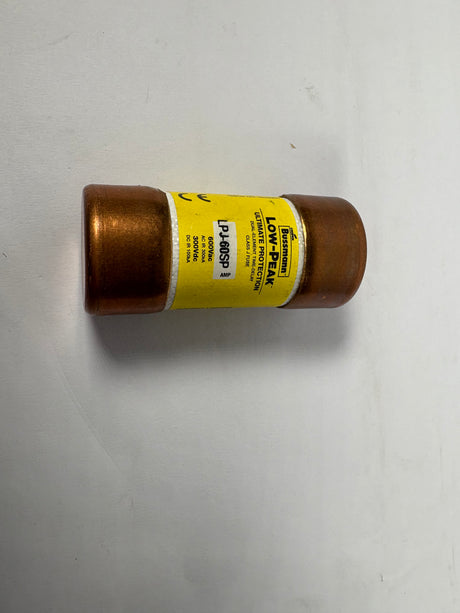 Bussmann - 60 AMP Low - Peak Class J Fuse - LPJ - 60SP - New - Big Liquidators