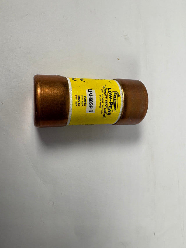 Bussmann - 60 AMP Low - Peak Class J Fuse - LPJ - 60SP - New - Big Liquidators