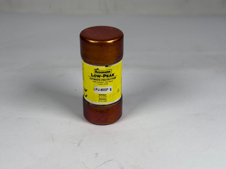 Bussmann - 40 AMP Low - Peak Class J Fuse - LPJ - 40SP - New - Big Liquidators