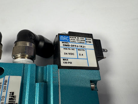 Mac Valves - Solenoid Valve - 411A - B0A - DM - DFFJ - 1KJ= - New - Big Liquidators