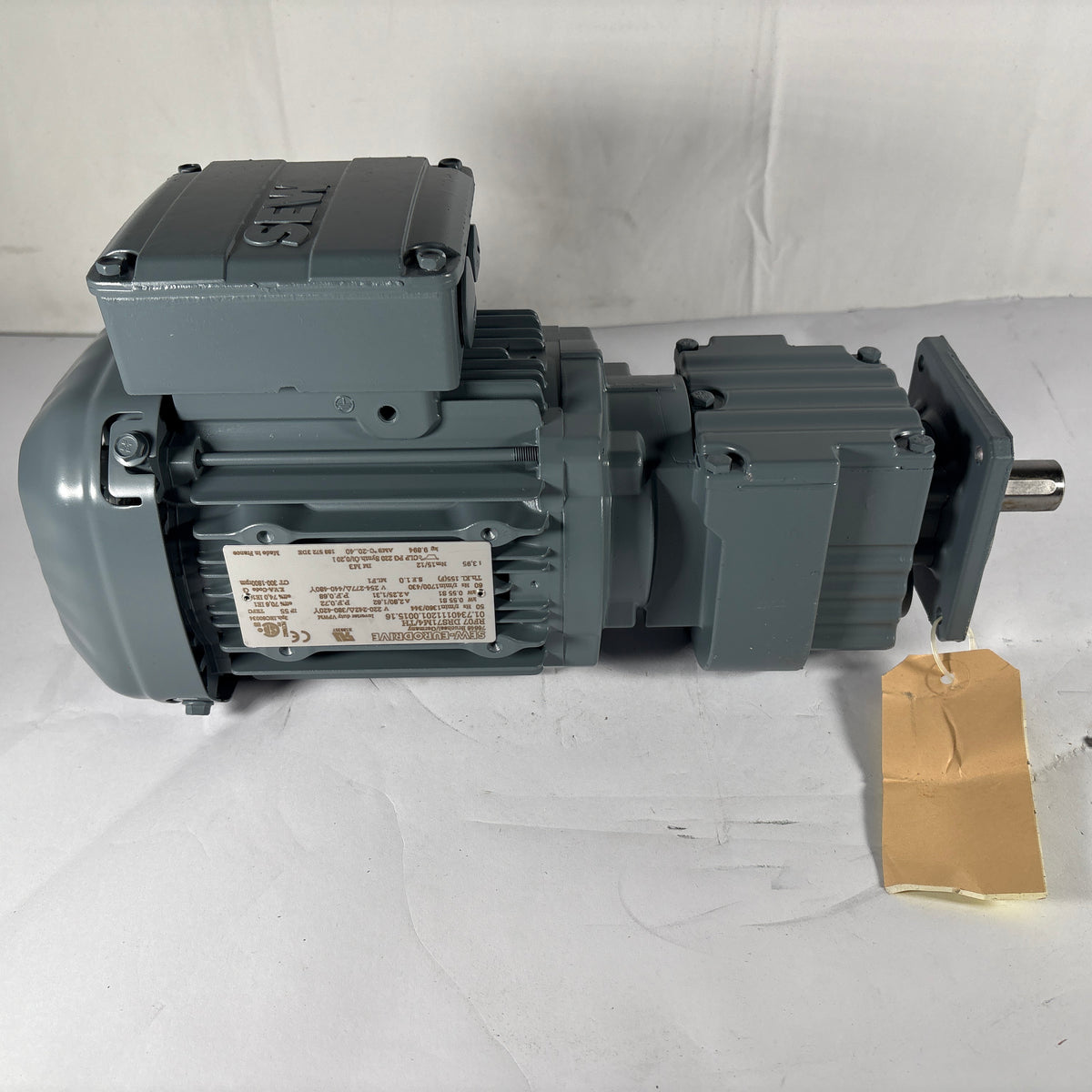 Sew-Eurodrive - 0.7 HP Helical-Bevel Gearmotor - RF07 DRS71M4/TH - New ...