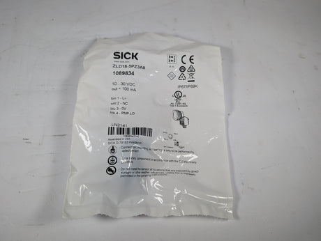 SICK - Photelectric Sensor - ZLD18 - 5PZ3A8 - New - Big Liquidators