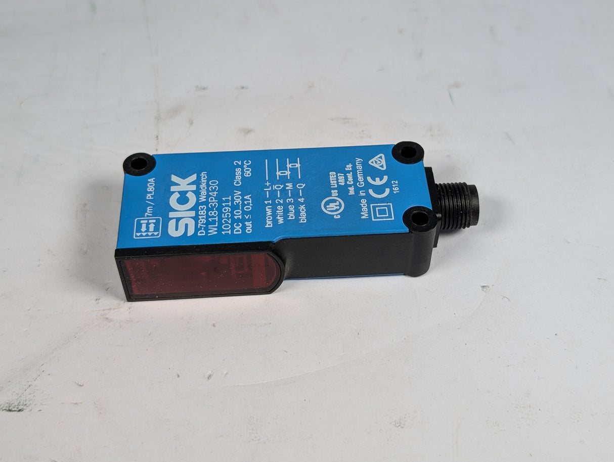 SICK - Photelectric Sensor - WL18 - 3P430 - New - Big Liquidators