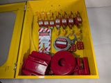 Lockout Station Cabinet with Assorted Lockout Equipment - Used - Big Liquidators