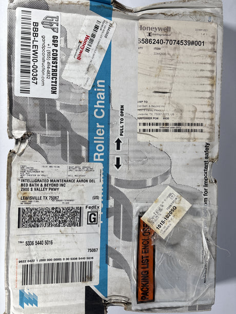 Tsubaki - 10ft Roller Chain Section - RS100 - 1 - RP - U - New - Big Liquidators