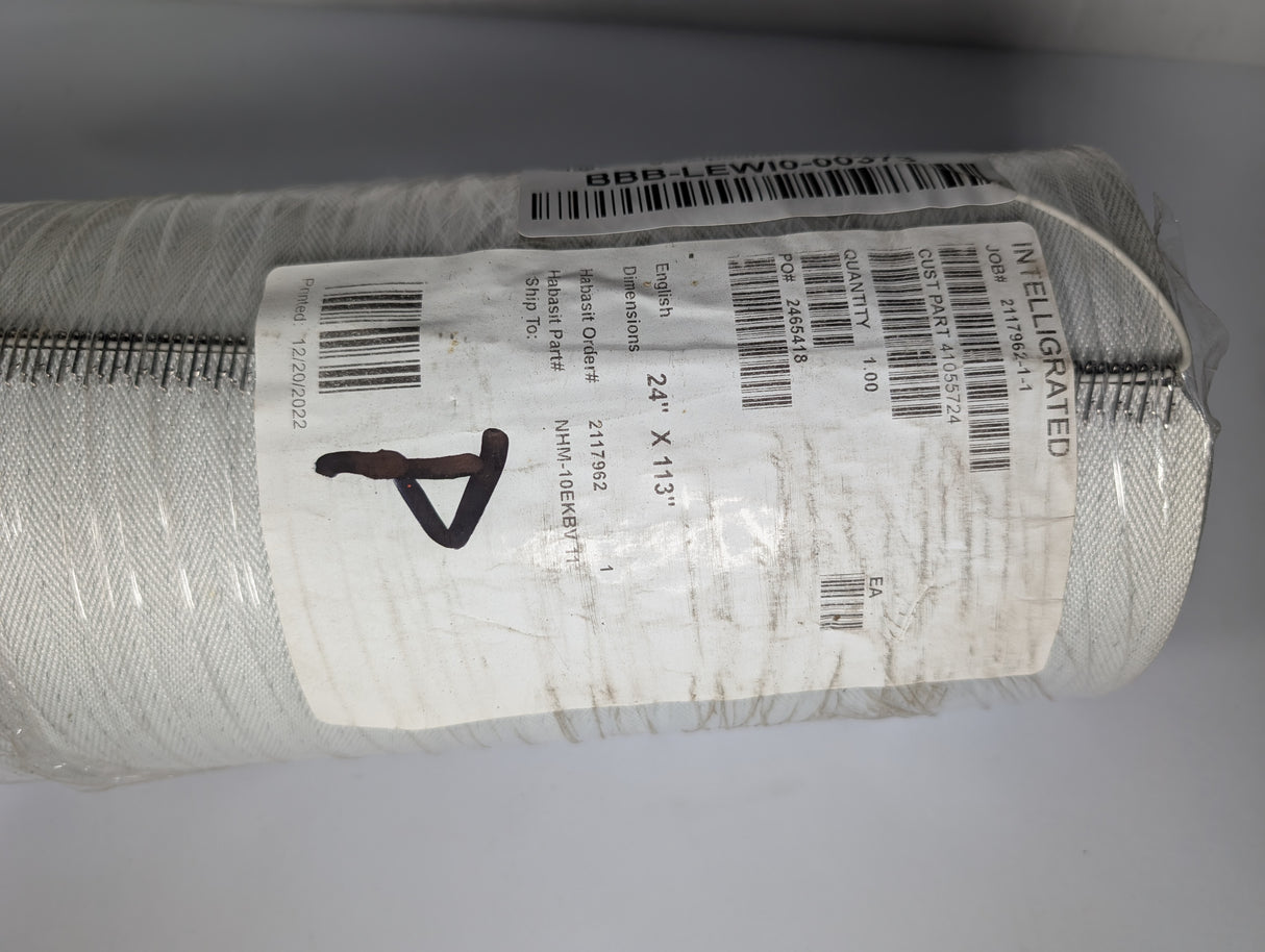 Intelligrated - 200 BT HABASIT MAT 4137 24"W LOWER TRANS 113"LG - 41055724 - New - Big Liquidators