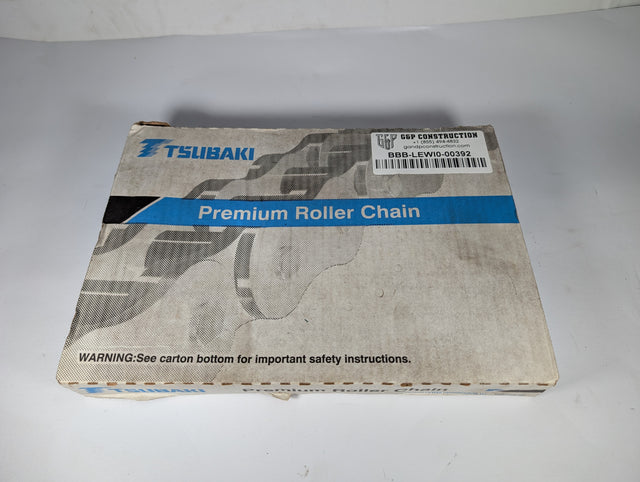 Tsubaki - 10 FT of Premium Roller Chain - RS80 RIV - New - Big Liquidators