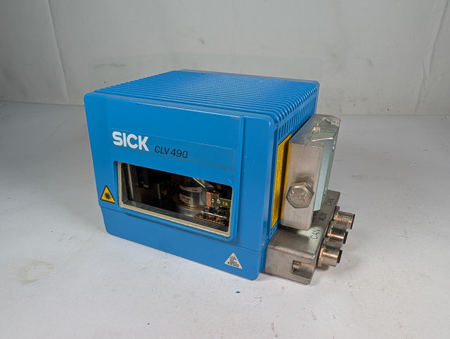 SICK - Industrial Fixed Mount Barcode Scanner - CLV490 - 0010 - Used - Big Liquidators