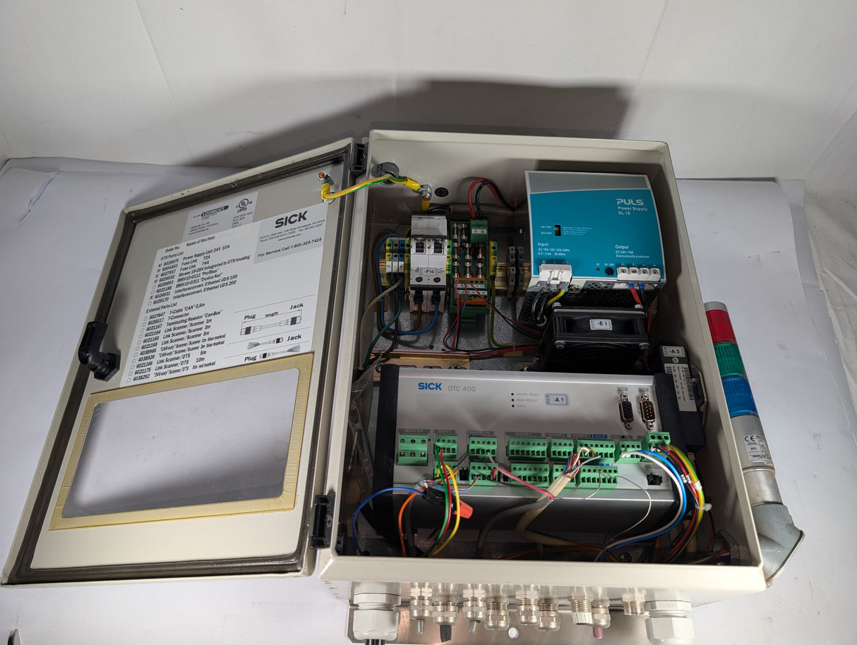 SICK - Omni - Tracking - System Scanner Controller - OTS400 - 00102 - Used - Big Liquidators