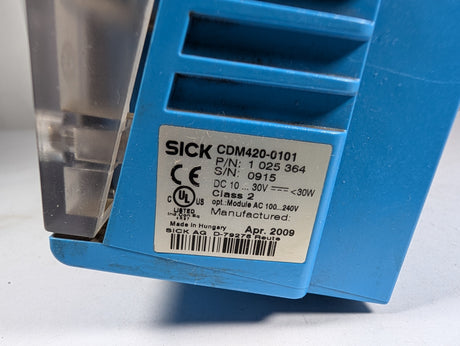 SICK - Connection Module - CDM420 - 0101 - Used - Big Liquidators