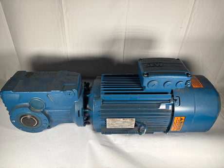 Sew - Eurodrive - 3 HP Helical - Bevel Gearmotor - KA47 DRN100LM4/BE5HF - Used - Big Liquidators