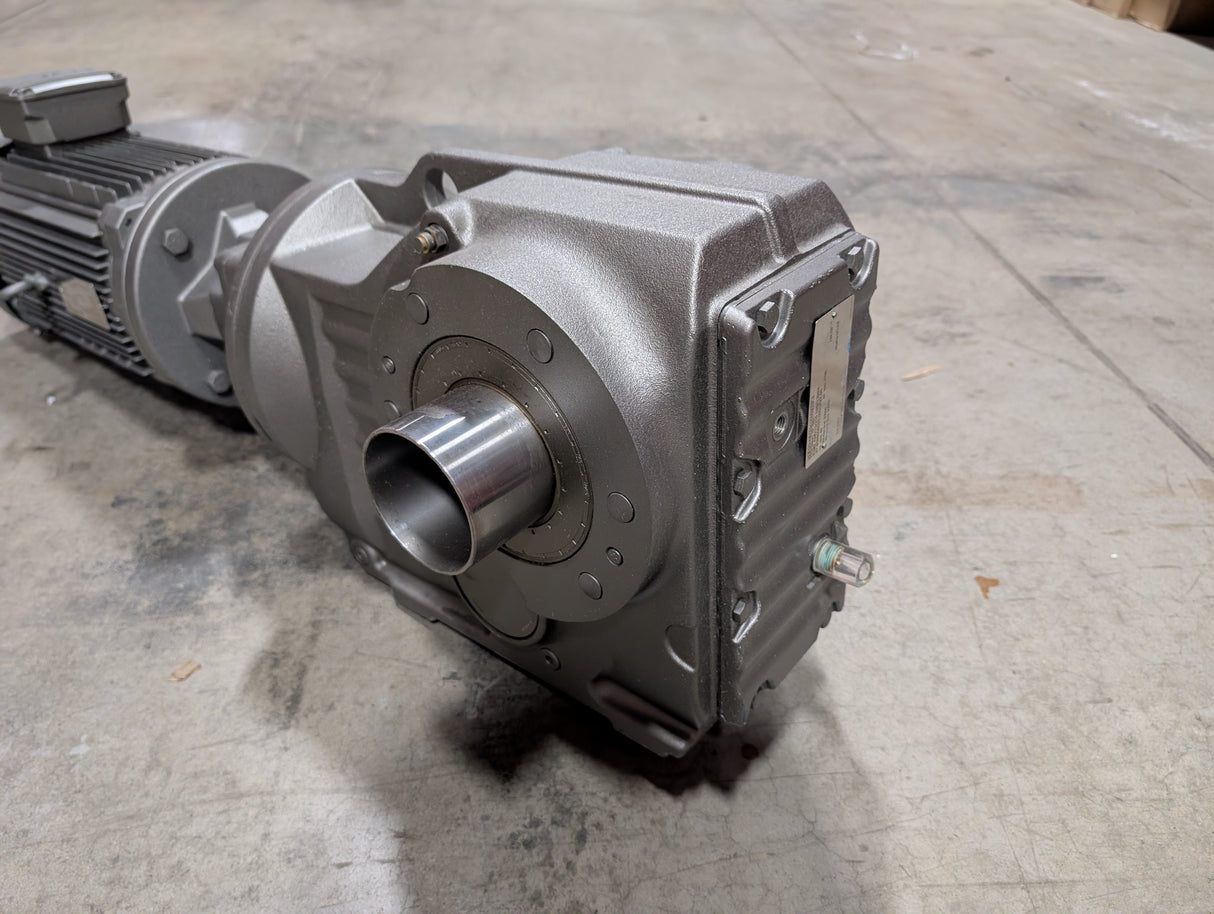 Sew - Eurodrive - 7.5 HP Helical Bevel Gearmotor - KT87 AM213/215 DRN132S4 - New - Big Liquidators