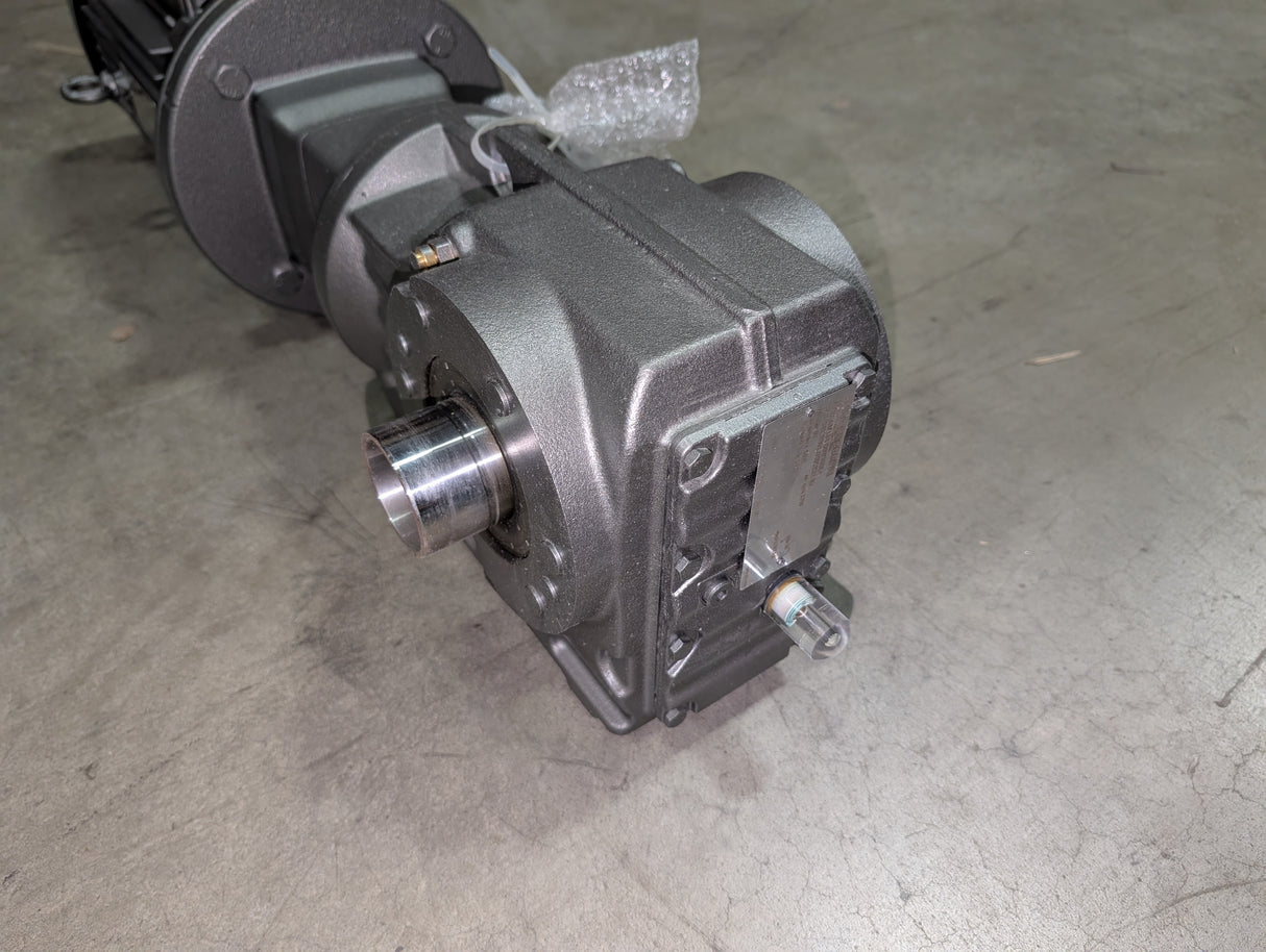 Sew - Eurodrive - 5 HP Helical Bevel Gearmotor - KT57 AM184 DRN100L4 - New - Big Liquidators